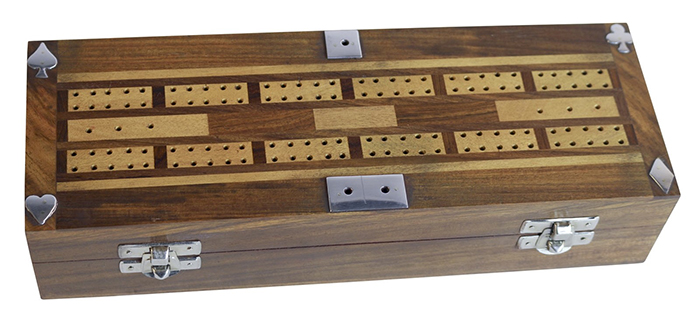 Multi Game Set, Cribbage, Dominoes, Cards, & Dice - Click Image to Close